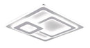 Plafoniera da Interno a LED in Metallo Bianco Opaco