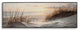 Stampa Dipinta su Tela Laccata Beach con Cornice 152x4x52 cm in Abete e Tela e Plastica