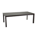 Tavolo Allungabile da Giardino 220/330x110xh76 cm in Alluminio El Paso Marrone