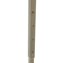 Gazebo Richiudibile Pieghevole 3x3m in Acciaio e PVC Impermeabile Bianco