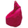 Poltrona a Sacco Comodone in Nylon Fucsia Fadi