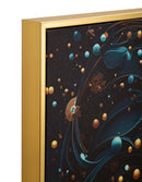Stampa con LED su Tela Laccata con Cornice Minerva 60x3,5x90 cm in Abete e Tela e Plastica      