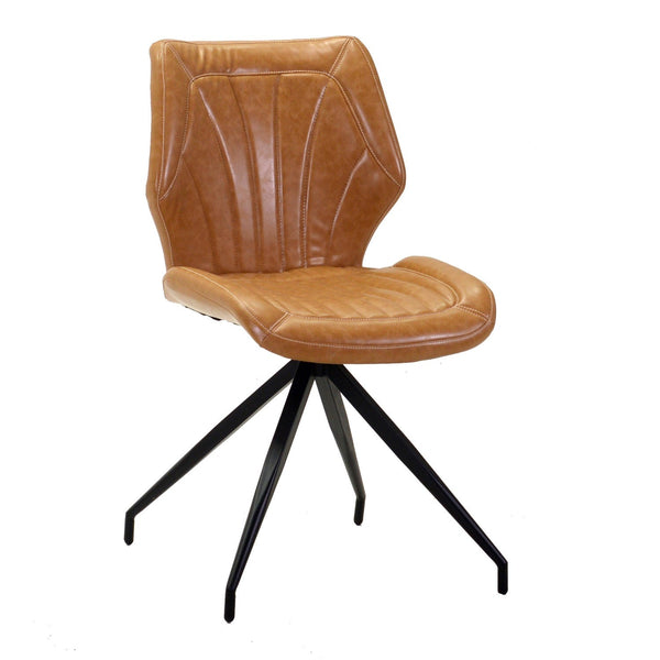 Sedia in Similpelle 58x46H80,5 cm Gialla online