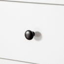 Tavolo Salvaspazio Pieghevole a Ribalta con 2 Cassetti e Armadietto 120x60x76,5 cm in Legno Bianco e Rovere      