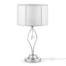 Lampada da tavolo Neoclassic in Metallo Miraggio Cromo
