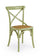 Sedia Cross Verde in Legno
