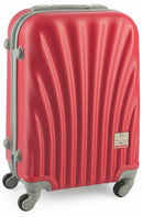 Trolley Valigia Bagaglio a Mano Rigida in ABS 4 Ruote Soriani Rossa