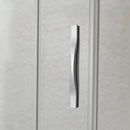 Porta Parete Doccia 1 Anta Battente In Cristallo Opaco 6mm H198 Fosterberg Aalborg Varie Misure