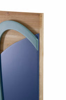 Pannello da Muro Wood Color 80x2,5x50 cm in Ferro e Abete      
