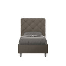 Letto Singolo Priya Cappuccino Varie Misure