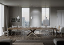 Tavolo Allungabile 140-400x90x77 cm Volantis Premium Noce Telaio 4C 