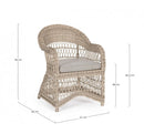 Poltrona 61x66x84h cm con Cuscini Jupiter New 