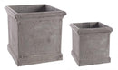 Set 2 Vasi Cement Qu Grigio
