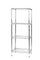 Scaffale 4 Ripiani 60x60x160 cm in Metallo Cromato Tosini