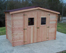 Casetta Box da Giardino 3x1,65 m Senza Pavimento in Legno Douglas 20mm Dalia