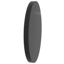 Specchio Rotondo da Parete Ø61 cm  in Lega di Alluminio Nero