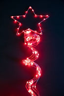 Albero di Natale Composizione Led 240 cm 32 Giochi di Luce da Esterno