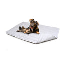Tappetino imbottito per Cani Gatti Doubleface bianco/bianco