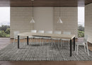  Tavolo Allungabile 200-460x90x77 cm Everyday Cashmere Gambe Antracite