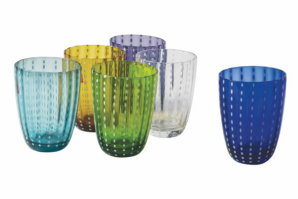 Set 6 Bicchieri Acqua in Vetro 300 ml Villa d'Este Home Tivoli Kalahari acquista