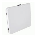 Tavolo Catering Pieghevole 150x70x74 cm cm in Acciaio Bianco