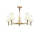 Lampadario House in Metallo Zaragoza Ottone