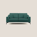 Divano 2 Posti 166x95x91 cm in Tessuto Petrolio