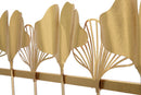 Appendiabiti 7 Leaves 66,2x6x26,3 cm in Ferro Oro      