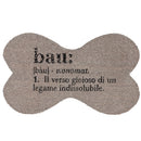 Zerbino "bau" 74,5x44,5 cm in Cocco e PVC VdE Tivoli 1996 