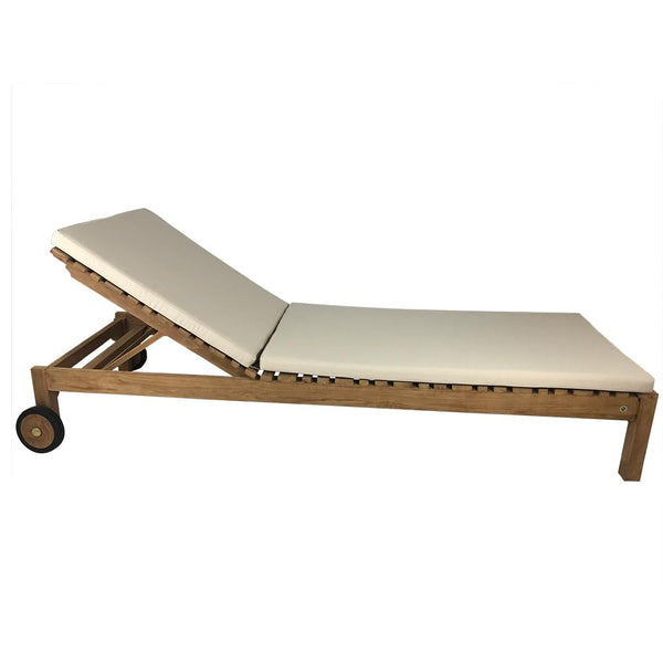 Cuscino per Lettino Prendisole Elafonisi Sfoderabile Spesso 5 cm Crema sconto