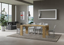 Consolle Allungabile 90-196x42x77 cm in Nobilitato Marrone