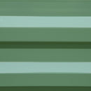 Set 2 Letti per Orto Rialzati 100x100x30 cm in Acciaio Zincato Verde