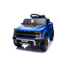 Macchina Elettrica per Bambini Ford Raptor 12V con Telecomando Bluetooth Luci LED e Tappetini Inclusi Blu