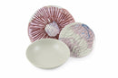 Servizio Piatti 18 Pezzi in Porcellana e Gres Multicolor Villa d'Este Home Tivoli Aurora