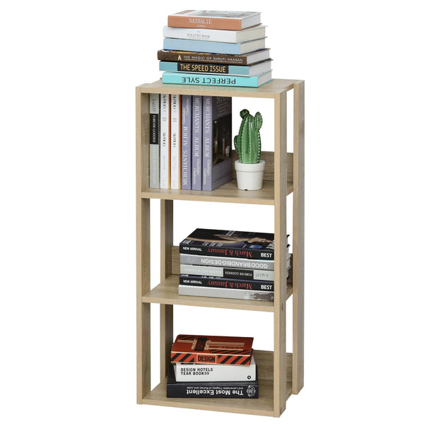 Libreria Scaffale 40x29,2x87,9 cm 3 Ripiani in Legno acquista