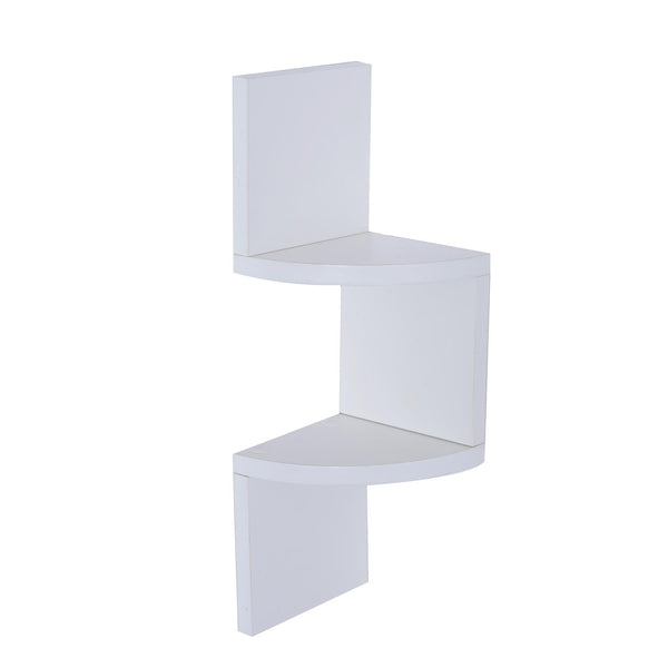 Libreria Moderna con Mensole da Parete in Legno MDF Bianco 16x16x50 cm online