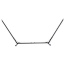 Supporto Struttura Portante per Amaca Regolabile Max 150 Kg Nero 308-380x108x120 cm 
