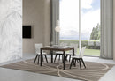 Tavolo Allungabile 110-194x70x77 cm Everyday Noce e Antracite