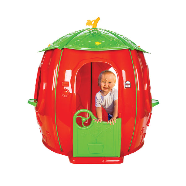 Casetta Gioco per Bambini 141x141x142 cm Fragola in Plastica acquista