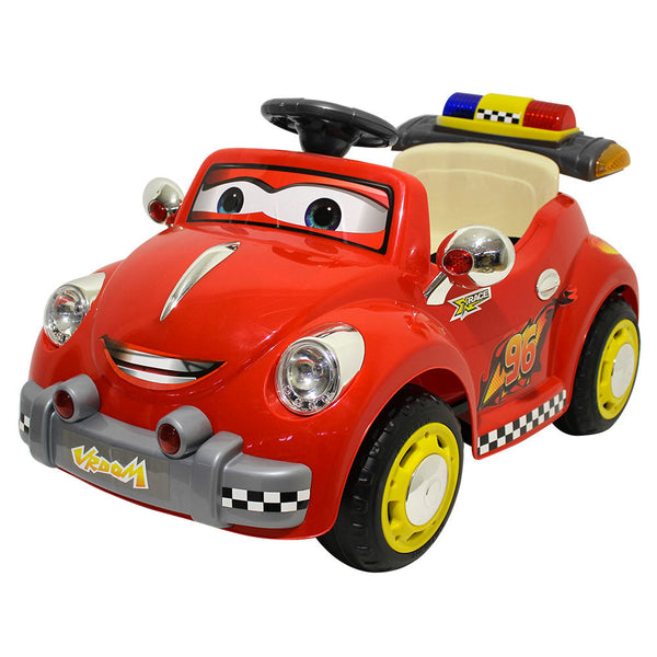 Macchina Elettrica per Bambini 12V Kidfun Cartoon Rossa acquista