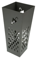 Portaombrelli Umbrella 19x19x48 cm in Metallo Grigio      