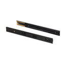 Set 10 Guide Cassetto con Chiusura Soft 45x450 mm in Acciaio Emuca Nero
