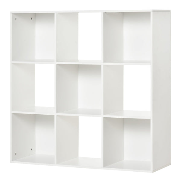 Libreria 3 Ripiani 91,5x29,5x91,5 in Legno Bianco sconto