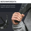Sacca Bulgara 15 Kg 72x50x18 cm per Allenamento Fitness Nero