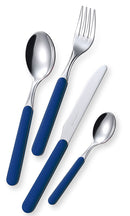 Servizio Set di Posate 24 Pezzi in Acciaio Eme Bonita Blu 55