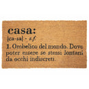Zerbino "casa" 70x1,5x40 cm in Cocco e PVC VdE Tivoli 1996 