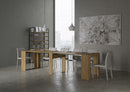 Consolle Allungabile 90-296x48x77 cm in Nobilitato Marrone