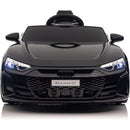 Macchina Elettrica per Bambini 12V Audi RS E-Tron GT Nera