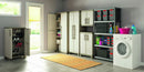 Armadio da Esterno 4 Ripiani 65x45x182H cm in Plastica Keter Excellence Alto Beige/Tortora