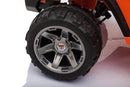 Macchina Elettrica per Bambini 12V 2 Posti Miller Overland Arancione